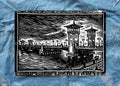 Stanley Bridge Linocut Print: Alexandria Coastal Architecture, A4